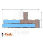 Серия W модель 1 — игровая конструкция с широкими горками