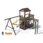 Серия В4 модель 3, детская игровая — спортивная конструкция