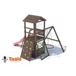 Серия А4 модель 2, детская игровая — спортивная конструкция