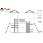 Серия D1 модель 3, детская игровая — спортивная конструкция