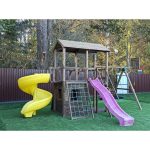 Серия В6 модель 4, детская игровая — спортивная конструкция