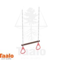 Серия TS1 модель 2 — кольца гимнастические с трапецией на канатах (для частных владений)