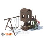 Серия В5 модель 2, детская игровая — спортивная конструкция