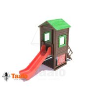 Серия W модель 3 – игровая конструкция с широкой горкой