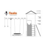 Серия В3 модель 1, детская игровая — спортивная конструкция