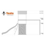 Серия А1 модель 3, детская игровая — спортивная конструкция