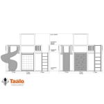 Серия F модель 1 — детская игровая конструкция (конструктор)