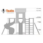 Серия C2 модель 5, детская игровая — спортивная конструкция