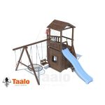 Серия В3 модель 4, детская игровая — спортивная конструкция