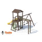 Серия А2 модель 3/1, детская игровая — спортивная конструкция