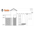 Серия В4 модель 5, детская игровая — спортивная конструкция