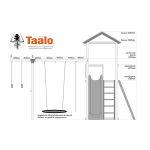 Серия В3 модель 2, детская игровая — спортивная конструкция