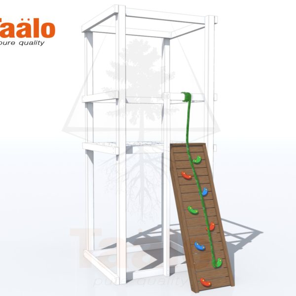 Серия T модель 11 — скалодром узкий (элемент детской игровой конструкции)