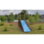 Серия W модель 2 – игровая конструкция с широкой горкой