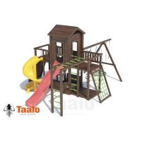 Серия C3 модель 1, детская игровая — спортивная конструкция