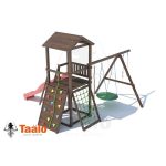 Серия А4 модель 1, детская игровая — спортивная конструкция