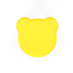 Серия «Stepp» табурет детский «TEDDY» 280*270*250мм.