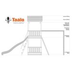 Серия В1 модель 3, детская игровая — спортивная конструкция