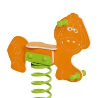 Серия kbt качели с круглым гнездом из армированного каната на стойках