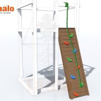 Серия T модель 10 — скалодром широкий (элемент детской игровой конструкции)