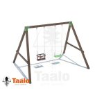 Серия O модель 4 — качели с разными сидениями