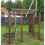 Серия Sh2 модель 1 — детская спортивная конструкция для частных владений