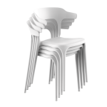 Серия «Stepp» стул «ENOVA» 480х440х780 (белый, черный)