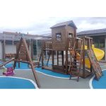 Серия C2 модель 5, детская игровая — спортивная конструкция