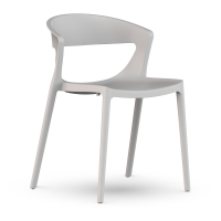 Серия «Stepp» стул «Escalate» 560х530х750 (белый, черный)