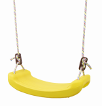 Серия «Stepp» сидение для качели пластиковое 415*160*110мм. (желтый)