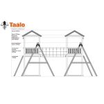 Серия D1 модель 2, детская игровая — спортивная конструкция