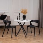 Серия «Stepp» стул «Evok» 490х490х750 (белый, черный)