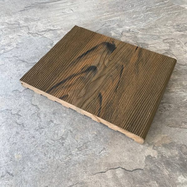 Ступень TimberTex 3D ДПК 320х23х4000 Тик микс Полнотелая