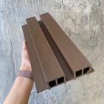 Фасадная панель Woodvex Lines 169х40х3000 Milk Chocolate