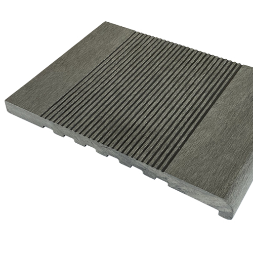 Ступень TimberTex ДПК 348х22х4000 Серый Полнотелая