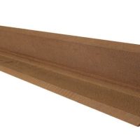 Плинтус Woodvex 60х60х2000 Темно-коричневый