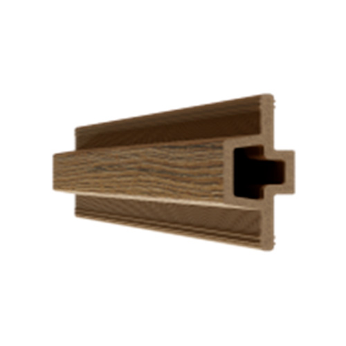 Стыковочный элемент для фасадной панели NUSADUA 3D co-extrusion 33х75х3600 Chocolate