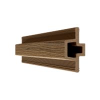 Стыковочный элемент для фасадной панели NUSADUA 3D co-extrusion 33х75х3600 Sand