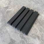 Фасадная реечная панель CM Wall 219х26х4000 Black Wood (Черное дерево)