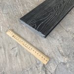 Террасная доска Latitudo Solid 150х21х4000 Графит Полнотелая