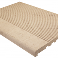 Ступень ДПК WOODVEX Select Colorite 348х22х3000 Серый дым Полнотелая