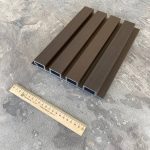 Фасадная реечная панель CM Wall 219х26х3000 Merbau (Мербау)