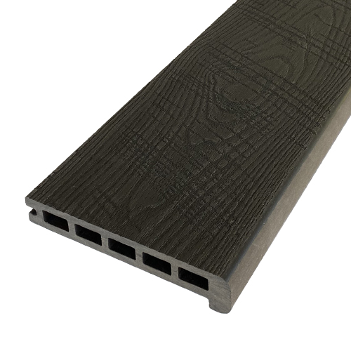 Ступень TimberTex ДПК 155х22х3000 Винтаж Кофе Пустотелая