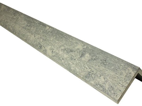 L-планка WOODVEX Select Colorite 53х53х3000 Бело-серый