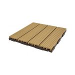 Садовый паркет Woodvex 300х300х25 Тик