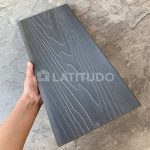 Фасадная панель Планкен Брайт 3D 220х10х3000 Серый