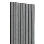 Террасная доска Latitudo Tender 150х21х3000 Графит Полнотелая