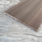 Ступень ДПК 340х22х4000 Шоколад Полнотелая