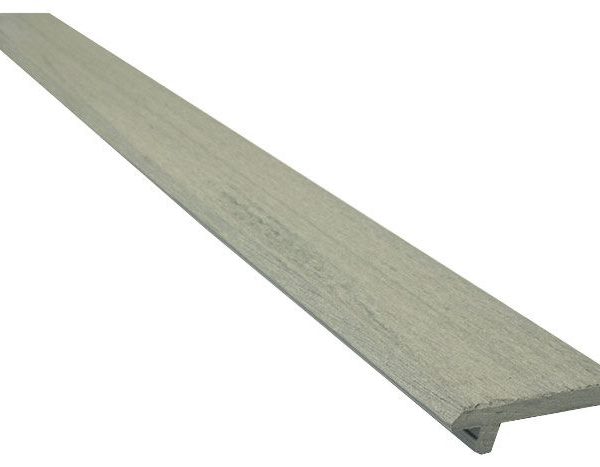 Торцевая планка WOODVEX Select Colorite 6х53х2000 Бело-серый