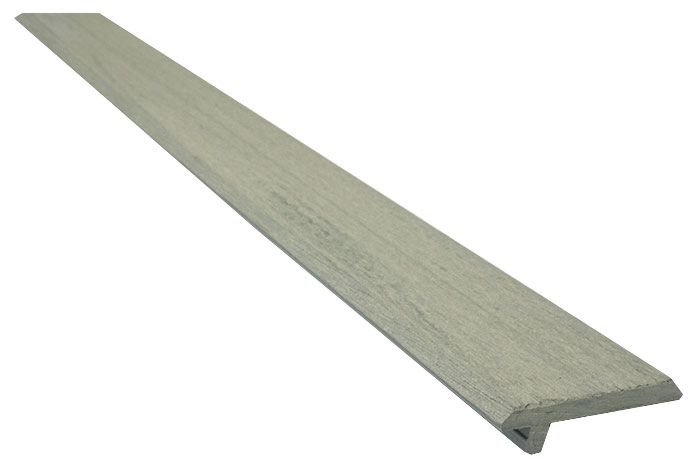 Торцевая планка WOODVEX Select Colorite 6х53х2000 Бело-серый Торцевая планка WOODVEX Select Colorite 6х53х2000 Бело-серый